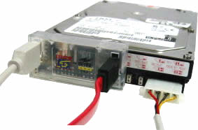 SATA to IDE, chipset Silicon Image SIL3611, Espada (  SATA  IDE   IDE  (HDD, CDROM)  SATA ),  